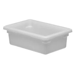 Boîte De Rangement, Cambro 12186P148 12 X 18 X 6 Po., Blanche