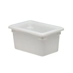 Boîte De Rangement, Cambro 12189P148 12 X 18 X 9 Po., Blanche