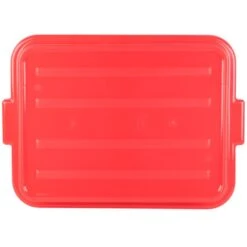 Couvercle A Bac De Conservation, Rouge, Pour Bac De 7 Po