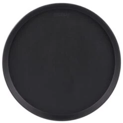 Cambro - Plateau à Service Rond, Antidérapant, 16 Po., Noir