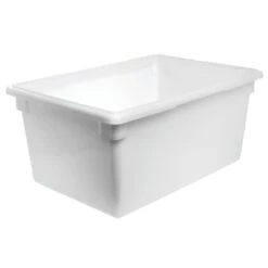 Boîte De Rangement, Cambro 182612P148 18 X 26 X 12 Po., Blanche