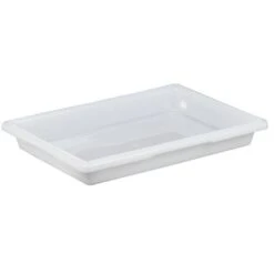 Boîte De Rangement, Cambro 18263P148 18 X 26 X 3 Po., Blanche