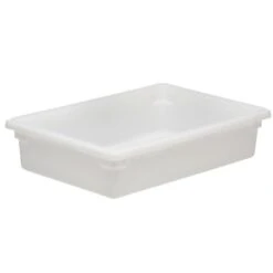 Boîte De Rangement, Cambro 18266P148 18 X 26 X 6 Po., Blanche