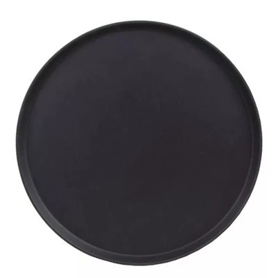 Cambro Plateau à Service - Rond, Noir 19.5 Po. 3 Cambro Plateau à Service - Rond, Noir 19.5 Po.