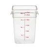Boîte De Rangement, Cambro 22SFSCW135 22 Qt. Claire 2 Boîte De Rangement, Cambro 22SFSCW135 22 Qt. Claire -Magasin D'Articles De Cuisine 22sfscw135 Z