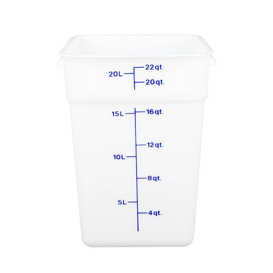 Boîte De Rangement, Cambro 22SFSP148 22 Qt. Blanche 3 Boîte De Rangement, Cambro 22SFSP148 22 Qt. Blanche