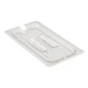 Cambro Camwear 30CWCHN135 Transparent, Polycarbonate, Couvercle À Poignée Avec Encoche Pour Cuillère (Grandeur 1/3) -Magasin D'Articles De Cuisine 30CWCHN135 A1L0 0321 s01 Z