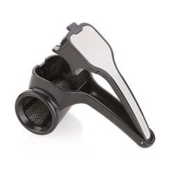 Microplane Râpe A Fromage, Rotatif, Noir, Lame En Acier Inoxydable, 2 En 1