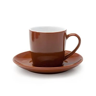 Ensemble D'Espresso En Grès, BIA Cordon Bleu, Brun 3 Ensemble D'Espresso En Grès, BIA Cordon Bleu, Brun