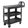 TRUST CHARIOT UTILITAIRE (PLAT) À 3 ÉTAGÈRES BITBAR -Magasin D'Articles De Cuisine 4047bkc B