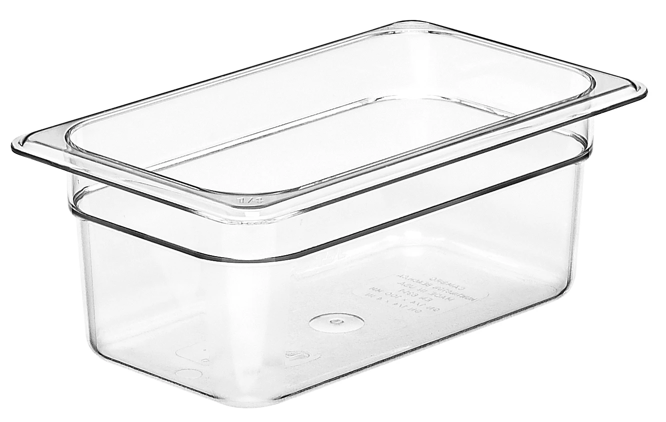 Cambro Camwear 44CW135 Récipient (Grandeur 1/4 X 4 Po) 3 Cambro Camwear 44CW135 Récipient (Grandeur 1/4 X 4 Po)