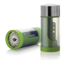 Microplane Moulin A Épices, 2 En 1, Vert
