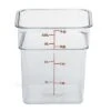 Boîte De Rangement, Cambro 4SFSCW135 4 Qt. Claire 2 Boîte De Rangement, Cambro 4SFSCW135 4 Qt. Claire -Magasin D'Articles De Cuisine 4SFSCW135 B