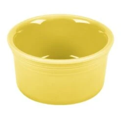 RAMEQUIN EN PORC. FINE 8OZ, TOURNESOL (6 / CS)