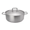 Casserole / Faitout "Elements" 18.9L En Acier Inox A/Couvercle
