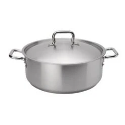Casserole / Faitout "Elements" 28.4L En Acier Inox A/Couvercle