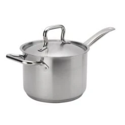 Casserole à Sauce "Elements" 4.25L En Acier Inox A/Couvercle