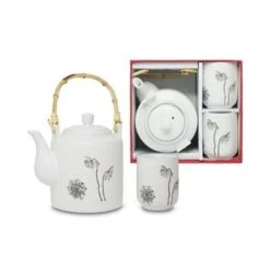 Ens à Thé En Porcelaine, 3 Mcx