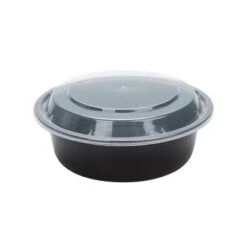 SUN® BOITE RONDE AVEC COUV. POUR METS À EMPORTER - 6PO / 475ML