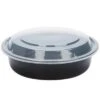 SUN® Boite Ronde Avec Couv. Pour Mets à Emporter - 7po / 700ml -Magasin D'Articles De Cuisine 68307 B