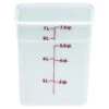 Boîte De Rangement, Cambro 8SFSP148 8 Qt. Blanche -Magasin D'Articles De Cuisine 8sfsp148 large Z