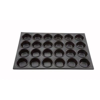 Moule A Muffins, 24 Fentes, Aluminium Toute Épreuve, Antiadhésif 3 Moule A Muffins, 24 Fentes, Aluminium Toute Épreuve, Antiadhésif