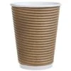 TASSES À CAFÉ ISOLÉES ET ONDULÉES 355ML - 100/PQ -Magasin D'Articles De Cuisine BPPR1205 B