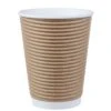 TASSES À CAFÉ ISOLÉES ET ONDULÉES 475ML - 100/PQ 1 TASSES À CAFÉ ISOLÉES ET ONDULÉES 475ML - 100/PQ -Magasin D'Articles De Cuisine BPPR1605 B
