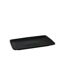 Assiette à Carpaccio Noir Lune 9.8po. X 7po.