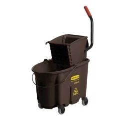 Rubbermaid Ensemble De Nettoyage, Seau Et Essoreuse, 33 Litres, Marron