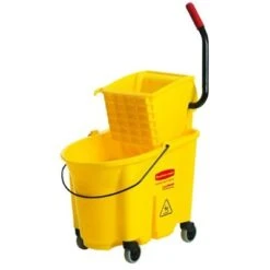 Rubbermaid Ensemble De Nettoyage, Seau Et Essoreuse, 33 Litres, Jaune