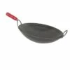 Wok En Acier, Poignée En Bois, Diamètre 35.5 CM -Magasin D'Articles De Cuisine IRWC006 B