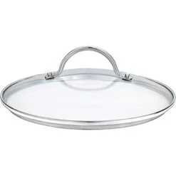 COUVERCLE 30CM VITRE TREMPÉE