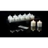 REC. CANDLES - "SUPER ULTRA WISELITE" (12) C/W BASE AND ADAPTER (WARMWHITE) -Magasin D'Articles De Cuisine KGBSUWWW B