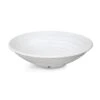 Bol Rond A Rainures (Côtelé), En Mélamine, 32 Oz / 950 ML, Blanc -Magasin D'Articles De Cuisine ML78W B