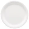 Assiette Ronde, En Mélamine, Bord Affiné, Blanc, 18.5 CM -Magasin D'Articles De Cuisine NP7DW Z