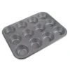 Moule A Muffins En Aluminium, 12 Fentes, Antiadhésif -Magasin D'Articles De Cuisine PATIMU12 B