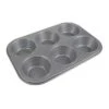 Moule A Muffins En Aluminium, 6 Fentes, Antiadhésif -Magasin D'Articles De Cuisine PATIMU6 B