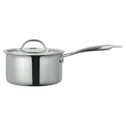 Casserole A Sauce, Acier Inoxydable 18/10, 1.9L, Avec Couvercle