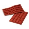Silikomart Moule A Pâtisserie En Silicone ("Finanziere"), 20 Fentes -Magasin D'Articles De Cuisine SF025 B