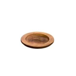 Lodge Sous Plat Rond En Bois 8 Pouces (5.5 Po. Int.)