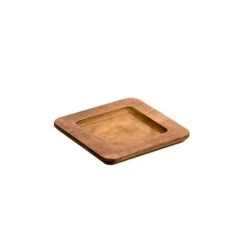 Lodge Sous Plat Carre En Bois 7.5"