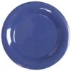 Assiette Ronde, En Mélamine, Bord Étendu, Bleu Paon, 23 CM -Magasin D'Articles De Cuisine WP 9 PB Z