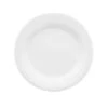 Assiette Ronde, En Mélamine, Bord Étendu, Blanc, 30.5 CM -Magasin D'Articles De Cuisine WP12DW B