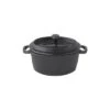 Casserole, Ronde, Fer De Fonte, Couvercle Inclus, 4 Po 2 Casserole, Ronde, Fer De Fonte, Couvercle Inclus, 4 Po -Magasin D'Articles De Cuisine cimh00906 B