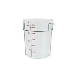 Boîte De Rangement Ronde, Cambro RFSCW22135 22 Qt. Claire